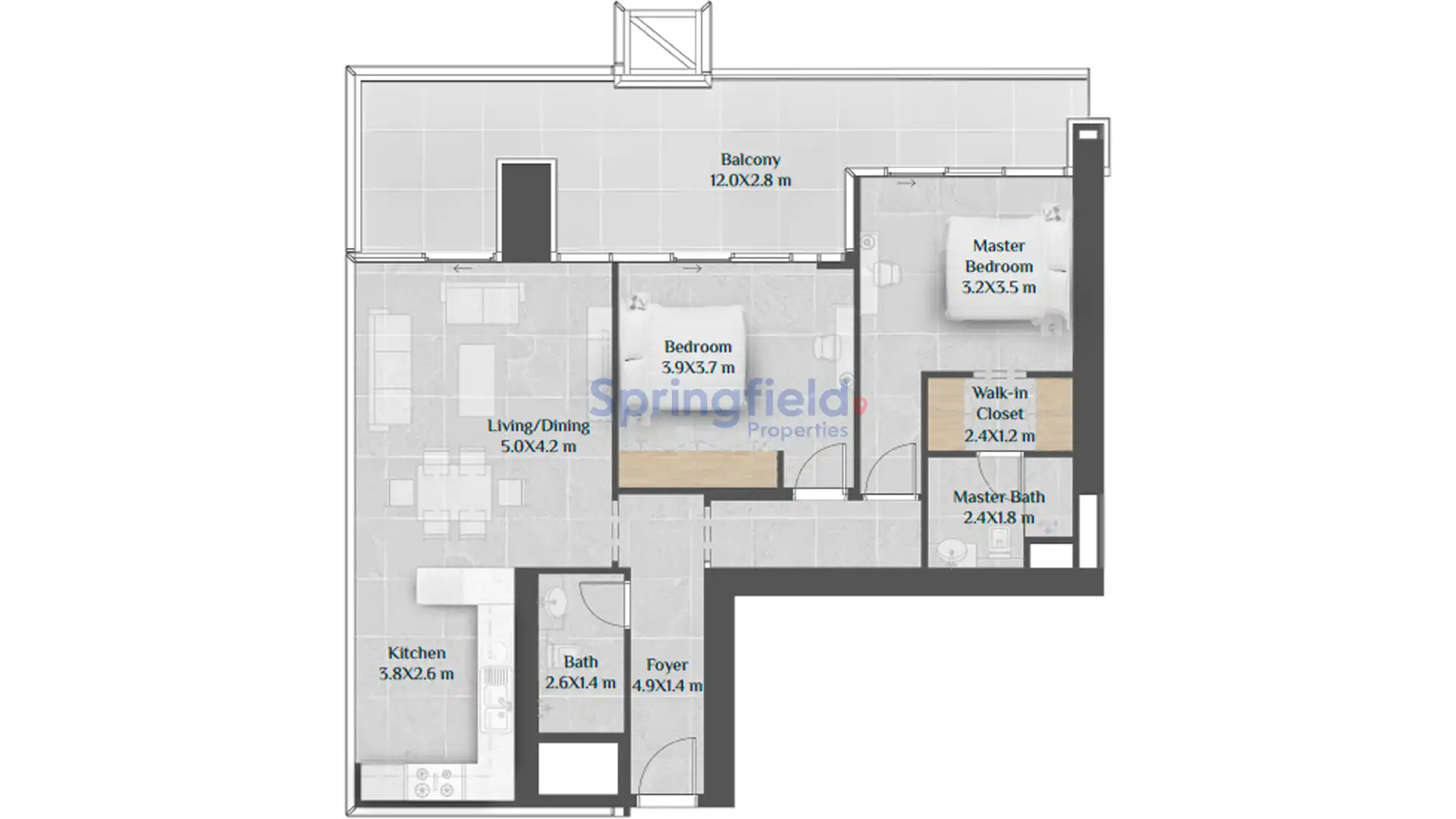 2 Bedroom Apartment